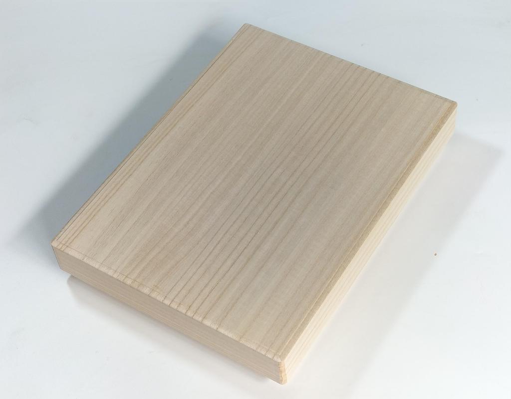 Urakami Kiri Crafts Paulownia Wood Box, A4 Size, Made In Japan, Holds 500 Sheets of Copy Paper, Documents, 358 X 262 X 58 Mm