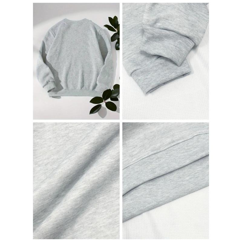 European Sizes Kid's Round Neck Sweatshirt/Bow/Heart/Casual Hoodie/Sports Events/Soccer/Music/Letters/Fashionable Random Print Top