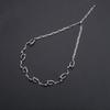 New Hip Hop Flame Shape Necklaces Punk Rock Cool Irregular Necklace Earings for Women Unisex Fashion 2026 Party Dancing Jewelry
