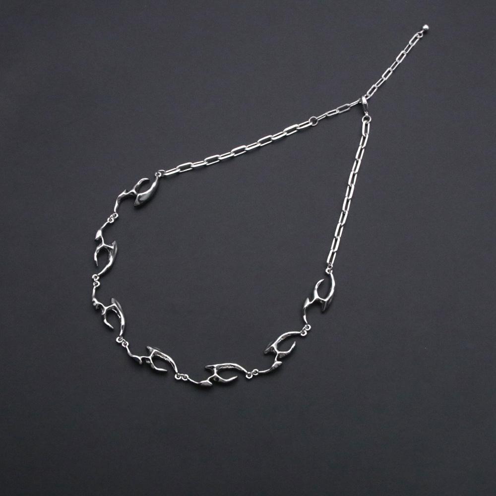 New Hip Hop Flame Shape Necklaces Punk Rock Cool Irregular Necklace Earings for Women Unisex Fashion 2026 Party Dancing Jewelry