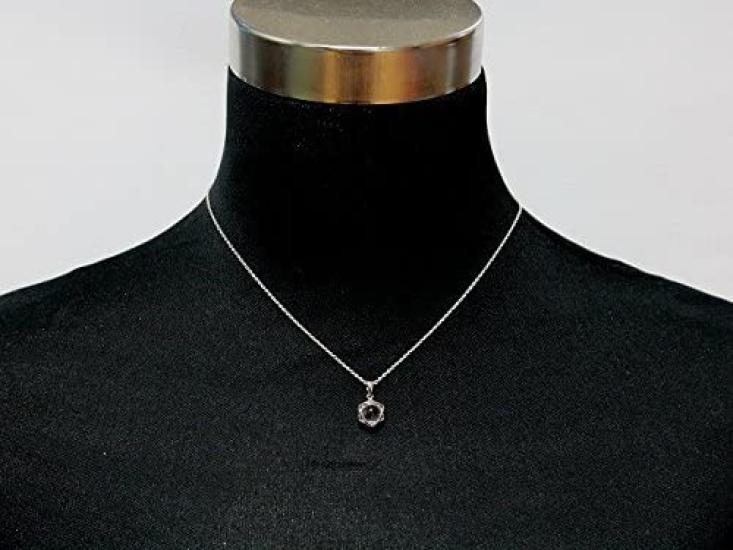 Accessories Hexagram Lucky Star Crystal Pendant In Silver with Star of David [World Carmelo]