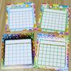 50 Pieces Classroom Incentive Chart Cartoon Children Positive Behavior Reward Board for Shool Teacher Student