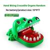 Krokodil Zahnarzt Fingerbeißspiel, Klassisches Zähneziehen Puzzle Spielzeug für Kinder & Erwachsene, Lustiges Familienspiel & Stressabbau