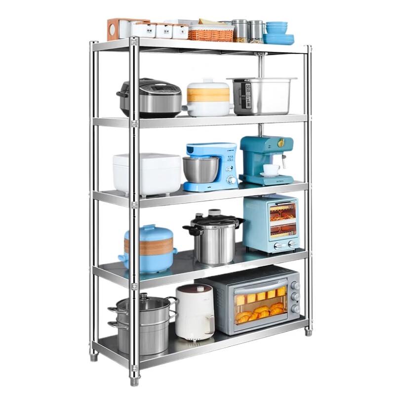 Bieying 5-Tier Heavy-Duty Floor Storage Rack