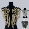 Luxury Sewing Bridal Dress Applique With Delicate Beadwork And Glittering Embellishments Applique Trim