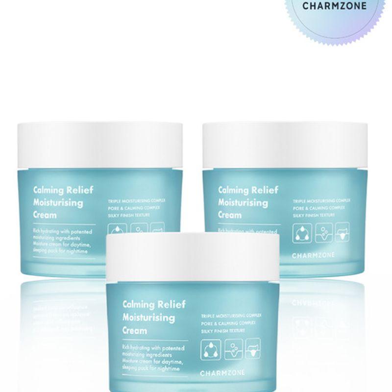 

[2+1] Chamzone Calming Relief Moisture Cream 70ml x 3