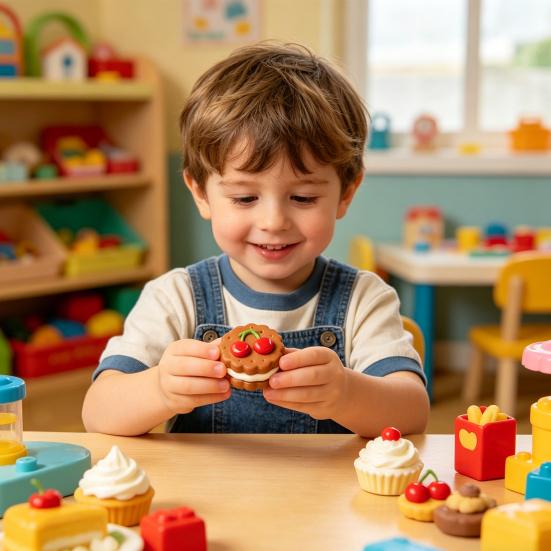 Realistic Cake Squeeze Toy Soft Stress Relief Toy Slow Rising Squeeze Toy Fidget Toy for Adults Kids Anxiety Relief