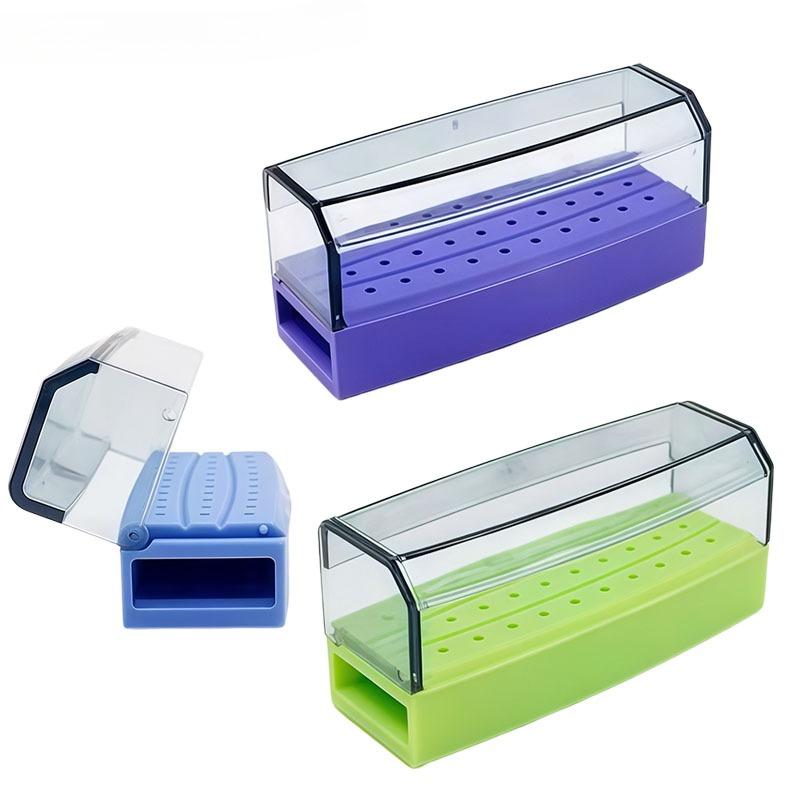 1Pcs Dental Materials Disinfection Racks for High- and Low-Speed Dental Burs Drills and Files Dental Instrument Storage Boxes