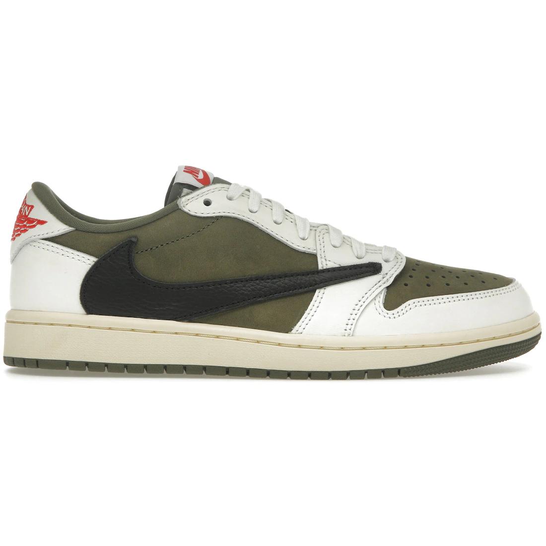

Кросівки Jordan 1 Retro Low OG SP Travis Scott Medium Olive(DM7866-200) 48.5
