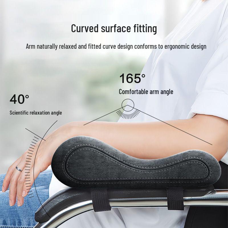 Universal Memory Foam Armrest Pads for Office & Gaming Chairs
