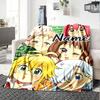 Customizable Seven Deadly Sins1 Throw Blanket – Personalized Name, All-Season Cozy Snug Blanket, Machine Washable, Personalized Blanket