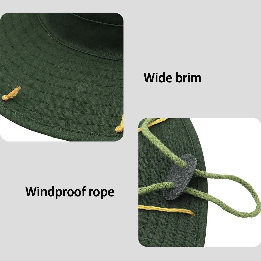 2025 Neuer Winddichter Australischer Hut mit Kork-Kopfschutzkappen Ausgefallener Stil Mode Modisch Outdoor Kleiderhüte Sonnenhut 59/61 Yard