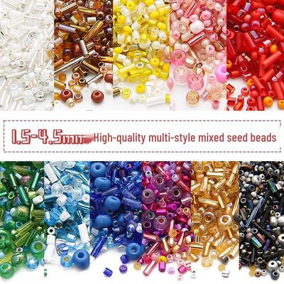 Multistyle Glass Seed Beads for DIY Jewelry Making
