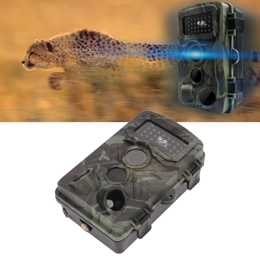 1080P 36MP Trail Camera IP66 Waterproof Infrared Hunting Camera 0.6s Trigger Time Trail Game Camera for Wildlife Monitoring