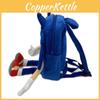 Sonic The Hedgehog Plush Toy Backpack For Kids Soft And Colorful Schoolbag For Boys And Girls