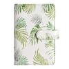 A6 Leaf Macaron Diary: Creative PU Binder for Event Planning and Business