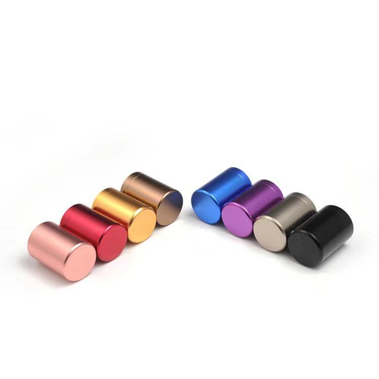 Customizable Small Round Aluminum Tea Can with Logo Option