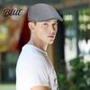 Lehká kšiltovka na ochranu před sluncem Unisex Retro klobouk Prodyšná síťovina Fedora Pro každodenní dojíždění Měkký polyesterový plážový klobouk Skládací Jednobarevný Krátký okraj
