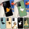 Cute Cartoon Duck Case For Xiaomi 11T 12T 13T 14T Pro 13 14 15 Ultra POCO X7 Pro X3 X5 X6 M6 F5 F6 Pro Cover
