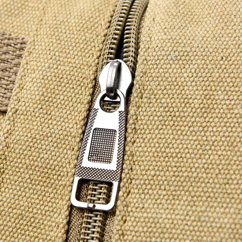 Solid Color Outdoor Travel Bag Men's Shoulder Bag Waterproof Wear-Resistant Large Capacity Crossbody Bag