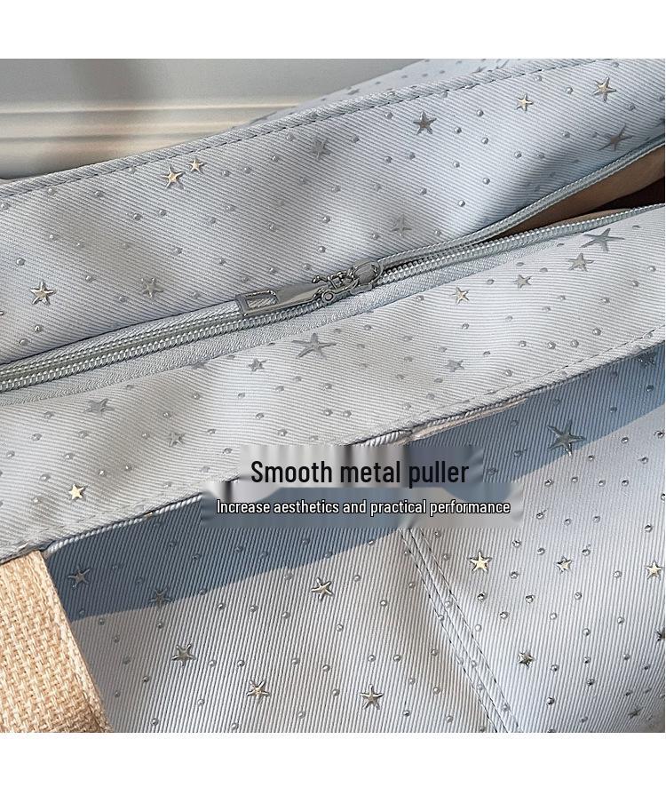 Women's Large Capacity 2026 Trendy Korean Style Shoulder Tote Bag