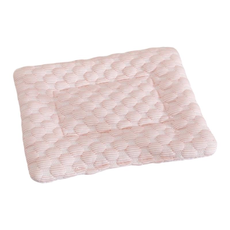 Small Animal Cooling Bed Mats With Antislip Base Multipurpose Hamster Cage Pad Ice Silk Fabric Easyly To Clean