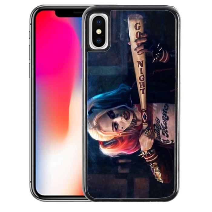 Coque iPhone X Harley Quinn Suicide Squad