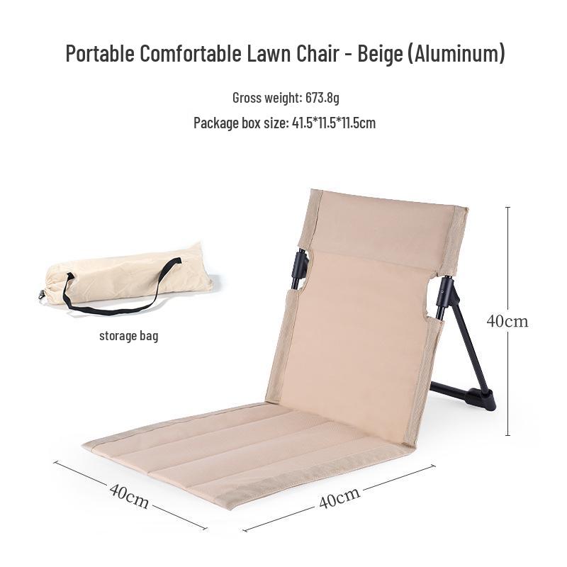 

Portable Folding Aluminum Alloy Beach & Camping Chair