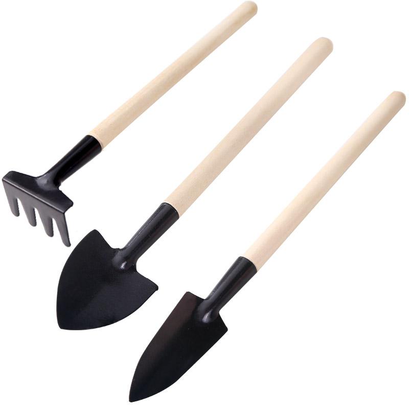Flower Planting Tools Household Vegetable Planting, Flower Gardening, Soil Loosening, Flower Spatula, Potted Plants, Flower Planting Tools, Three-Piec Mini gardening three-piece set