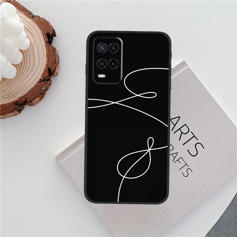 Love Yourself Case For Oppo A18 A38 A58 A78 A98 A79 A40 A60 A80 A16 A76 A96 A15 A74 A94 A54 A77 A17 Cover