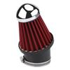  63MM Car     Filter High   Mushroom Foam Cleaner   Red Metal  