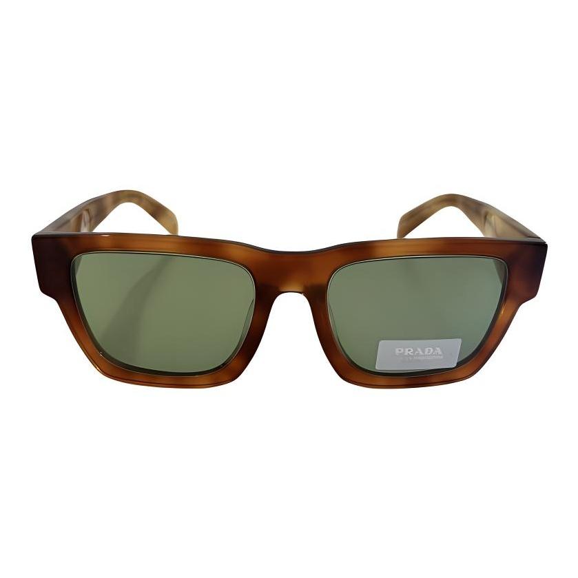 Prada Logo Square Sunglasses Unisex sunglasses Tortoise 0PRA06SF11P60C54