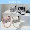 Trendige Koreanische Style Color Block Mini Tasche Kleine Schulter Crossbody Tasche Für Den Sommer