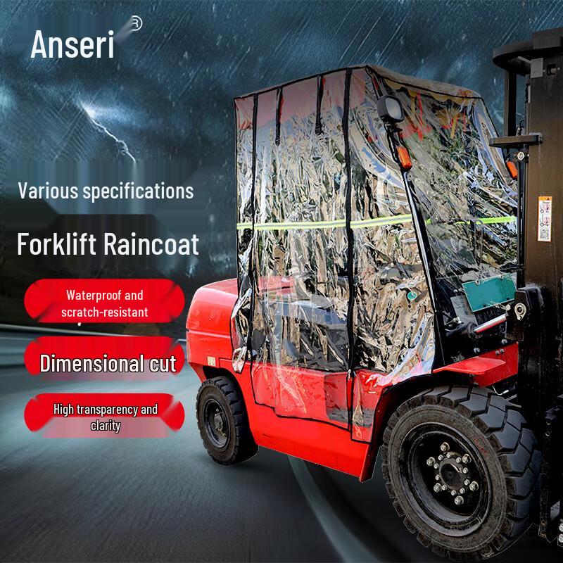Annsairui Transparent Forklift Rain Canopy