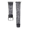 Woolen Fabric Leather Strap for Apple Watch Series 10 9 8 7 SE 6 5 4 3 2 1 42mm 41mm 40mm 38mm Watch Band