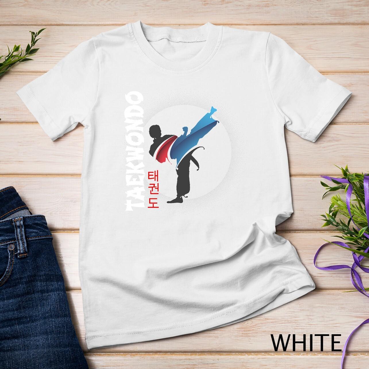 Korean Martial Artist Kick TaeKwonDo Unisex T-Shirt Mens Womens Tees Top S