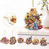 Music Theme Acrylic Charm Pendant for Bags and Keys, Music Lover Gift