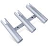 Light Weight Aluminum Fishing Rod Holder 3/4 Tube Durability Corrosions Resistant for Outdoor Fishing Accessories