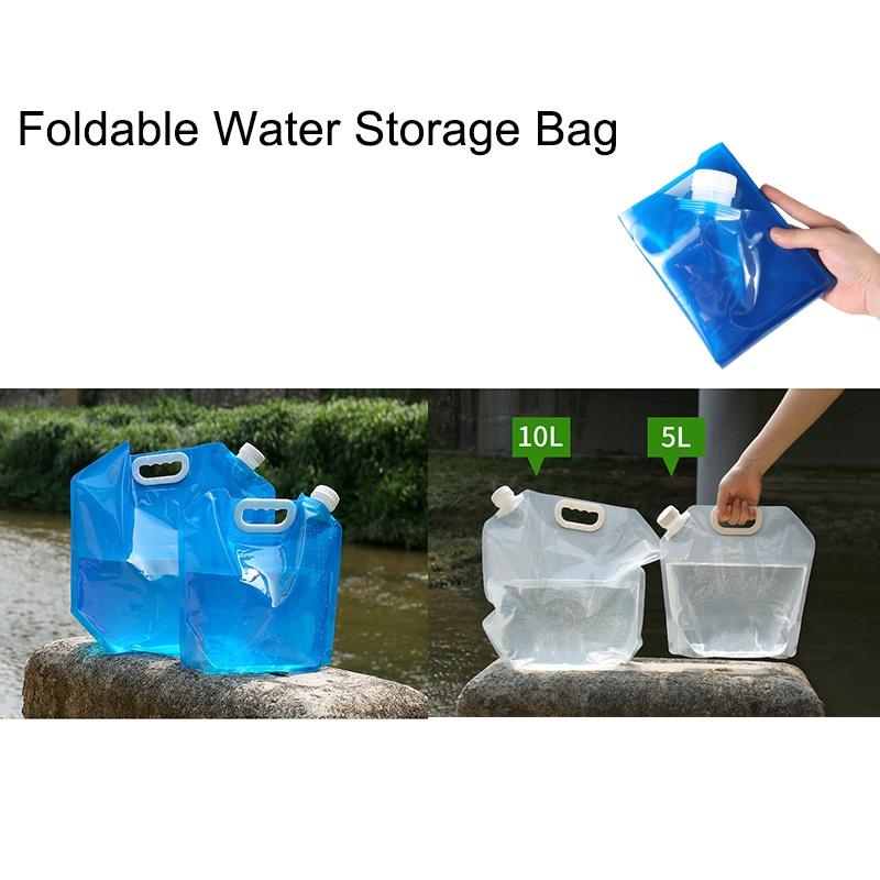 High-capacity Collapsible Water Storage Bag For Outdoor Sports