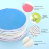Three-Layer Bamboo Fiber Breast Pads: Waterproof, Skin-Friendly, Washable, Leak-Proof