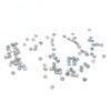 100Pcs Fretboard Dots Natural Abalone Shell Bright Color Round Guitar Inlay Dots for Ukulele Banjo