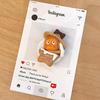 Mobile Phone Airbag Stand - Foldable, Telescopic, Cute Star Doll Design for Apple, Huawei, Xiaomi with Finger Ring