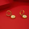 Elegant Four-Leaf Clover Earrings - Korean Celebrity-Inspired, High-Class Design, 2025 Trendsetter