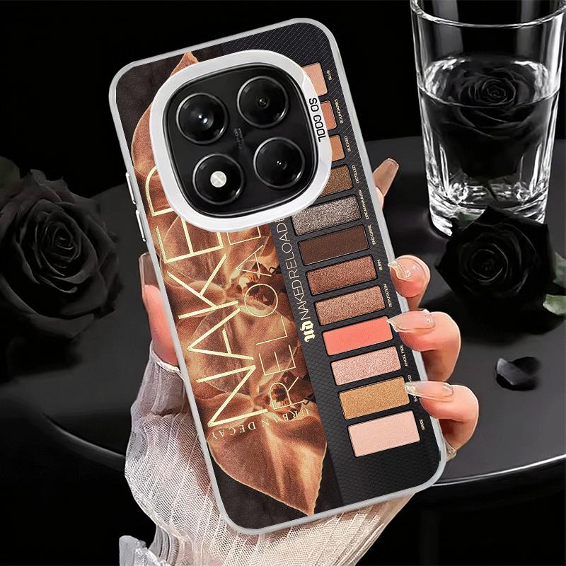 Makeup Eye Shadow Box Pattern Shockproof Phone Case for Xiaomi Redmi Note 15 14 13 12 Pro Plus 11 11S 11T 5G Cover Anti Fall Fun