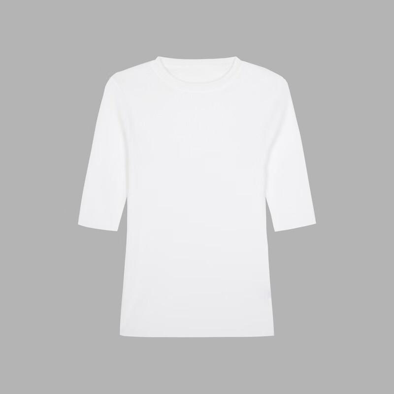 Less 2024 Spring Short-Sleeve Round Neck Knit Sweater