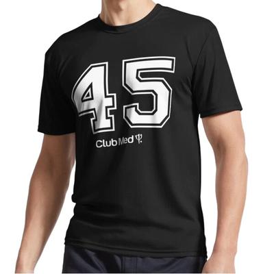 New Number 45 Club Med Active Logo T-Shirt Funny Size S To 5XL