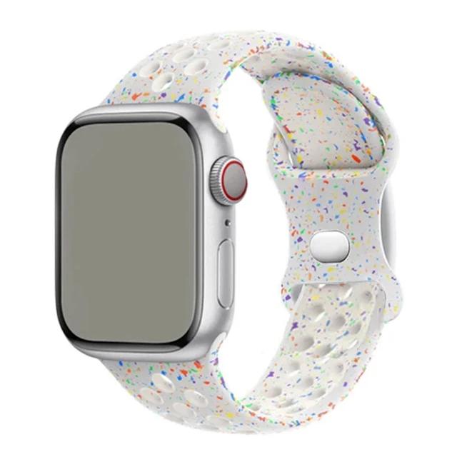 Eredeti Sport Gumi Szíj Apple Watch Szíjhoz Ultra 2 49mm 45mm 44mm 42mm 38mm Szilikon Karkötő iWatch 9 8 7 6 5 SE 41mm