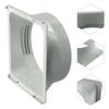 Ventilation Pipe Connector for Portable Air Conditioners Compatible with Sliding Casements 15cm Outlet Diameter