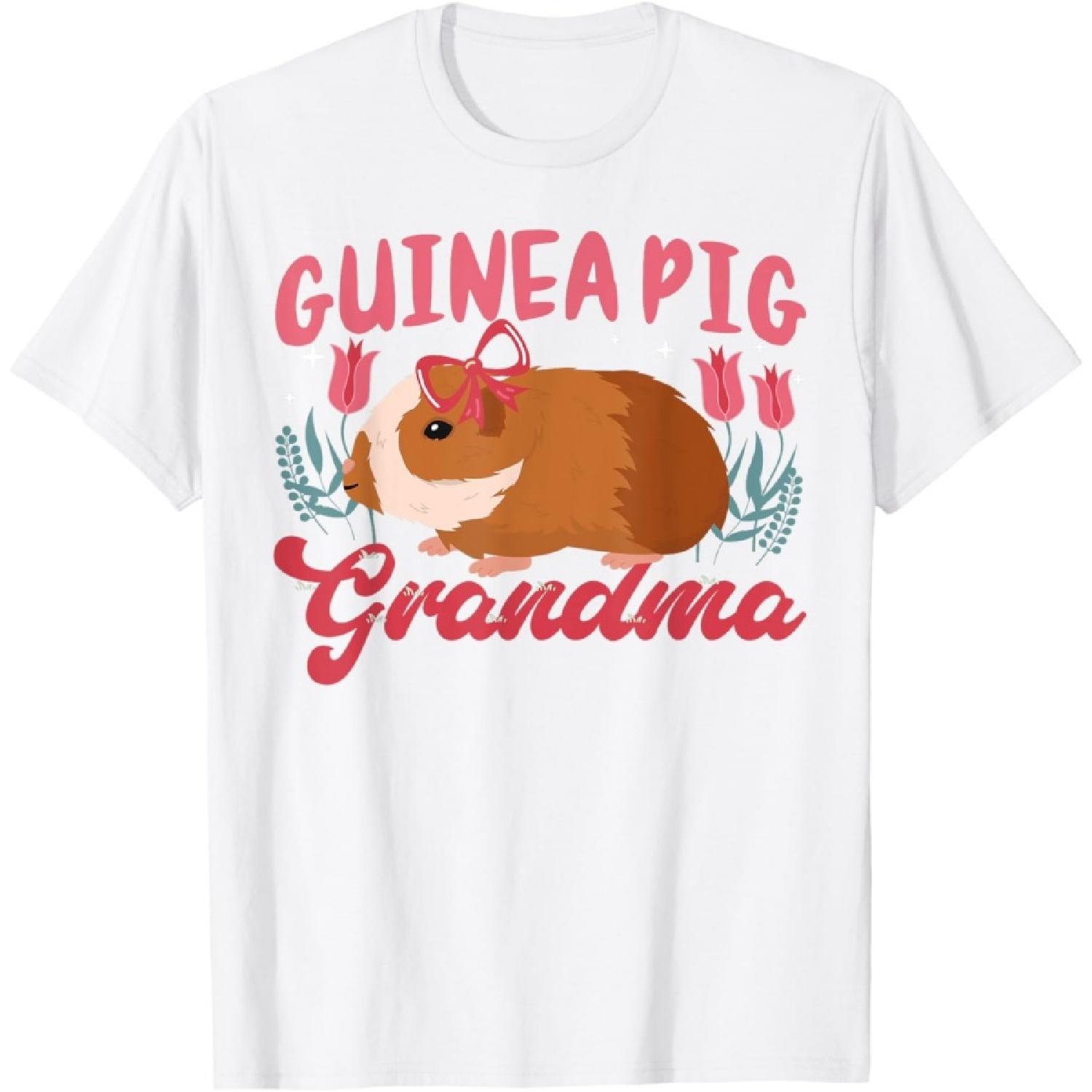 Guinea Pig Grandma Guinea Pig Grandma T-Shirt XXXXXL белый