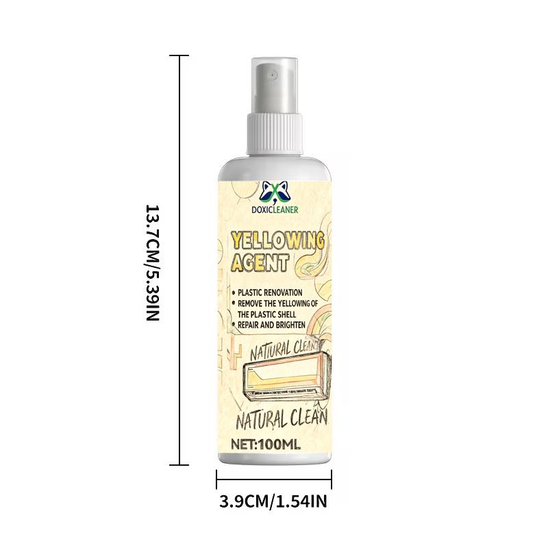 Plastic Restoration Spray - Quickly Remove Yellowing, Repair Air Conditioning Unit, Car